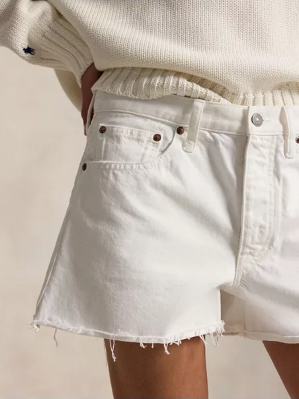 Polo Ralph Lauren Women’s Cutoff Denim Shorts Size Large 12